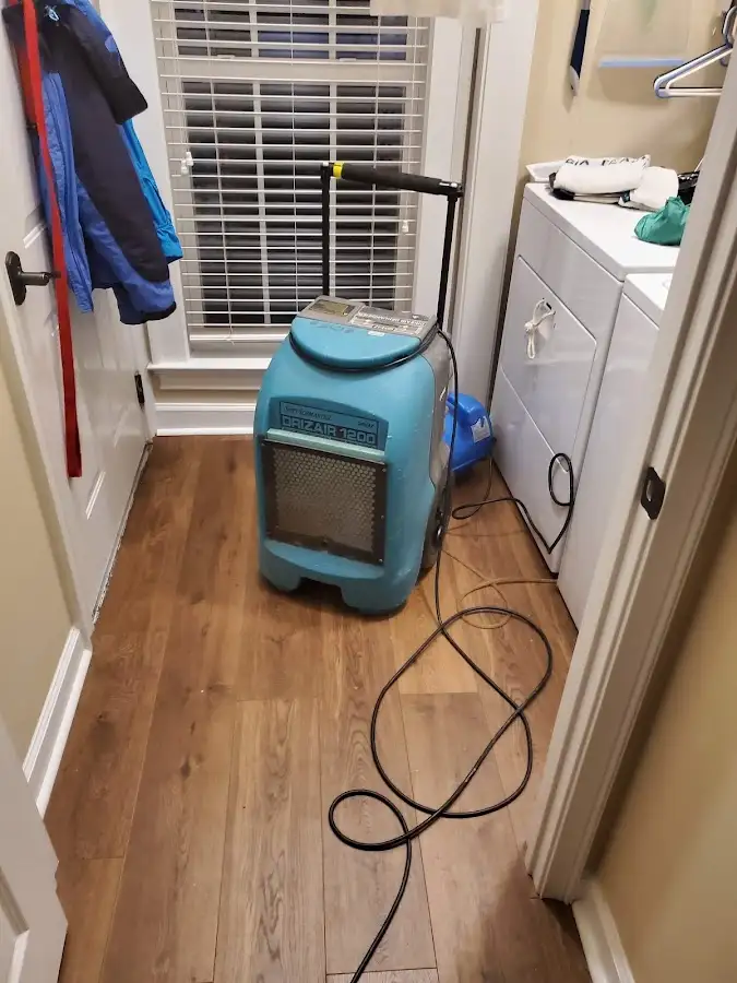 Commercial dehumidifier deployed for Flood Damage Cleanup in High Springs